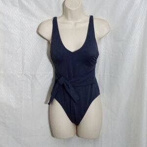 Shade Shore  Women's One Piece Swimwear, S 4-6, Navy, NWT
